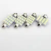 50 teile/los Girlande 31mm 36mm 39mm 41mm C5W LED Dome Glühbirnen 16 SMD 3528 Auto LED Innenbeleuchtung Auto Leselampen Weiß 12V3027