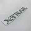 3D Araba Arka Amblem Rozeti Chrome X Trail Nissan X-Trail Otomatik Styling188W için Gümüş Sticker