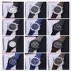 New Arrival Sport 43mm Quartz Mens Watch Dail Rubber Strap with Date High Quality Wristwatches 17colors Watches269i
