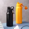 タンブラー950ml Portablethermos Water Bottle大容量ストロースポーツジム付きステンレスサーマルカップタンブラー真空断熱マグ230729