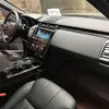 Para Land Rover Discovery 5 Interior Painel de controle central Maçaneta da porta 5D Fibra de carbono Adesivos Decalques Estilo do carro Cortado Vinil228k