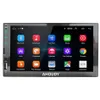 AHOUDY Car Video Stereo 7inch Double Din Car Touch Screen Digital Multimedia Receiver with Bluetooth Rear View Camera Input Apple 253z