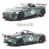 Modellautos aus Druckguss, ohne Box, Joycity Mini Jaguar F Type Project 7 Super Sports im Maßstab 136, Metallautos, Druckguss, Spielzeugfahrzeuge, Modelle, Nachbildungen, Grün x0731