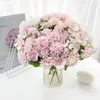 Dekorative Blumen Simulation Mini Ball Chrysantheme Bouquet Gefälschte Pflanze Balkon Garten Dekoration Rosa Weiße Blume Künstliche Blumensträuße