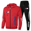 Mens Tracksuits European and American Hoodie bodysuit mens autumn winter fashion leisure sports fitness suit men 230731