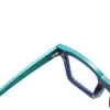 Lunettes de soleil Swanwick femmes Tr90 lunettes Anti lumière bleue femme lentille claire hommes mode lunettes carré optique Grewn jaune goutte