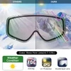 Lunettes de ski Findway Adulte Double Couche Len Anti buée 100 Anti UV OTG Conception Neige pour Jeune Ski Extérieur 230729