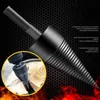 Professional Drill Bits Wood Splitter High Speed Steel Log Firewood Screw Cone Driver Hand For Woodworking Tools208k