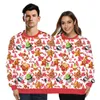 Männer Pullover Männer Frauen Schneemann Rentier Hässliche Weihnachten Pullover Weihnachten Twinset Pullover Sweatshirts Dress Up Party Jahr 3D Pullover Tops