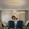 Pendant Lamps Nordic Modern Simple Design Led Chandelier For Dining Room Kitchen Table Bar Living Bedroom Ceiling Hanging Light