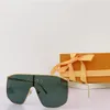 ÓCULOS DE SOL DE MÁSCARA DOURADA Marca da moda Oversized Masculino Feminino Deslunettes de soleil Óculos de grife de aparência elegante e leve com estojo original