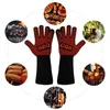 Mitaines de four 1 paire de gants de barbecue résistance aux hautes températures 500 800 degrés ignifuge Barbecue isolation thermique micro-ondes 230731