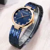 Inne zegarki Mini Focus marka luksusowa moda kwarcowe zegarki damskie sukienka zegarek na rękę damską Rose Gold RELOJ MUJER DAMES HORLOGES J230728