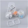 Verpackungsboxen Kleine Behälter mit Deckel Perlen Aufbewahrungsorganisatoren Klarer Kunststoff für Artikel Diamond Drop Delivery Office School Business Ot1Dx