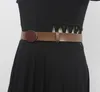 Ceintures femmes piste mode en cuir véritable Cummerbunds femme robe Corsets ceinture décoration ceinture étroite R079