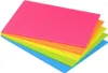 Notes autocollantes doublées 3 x 5/4 x 6/6 x 8 po Post-it ligné lumineux Blocs-notes super collants colorés Son adhésif puissant 5