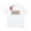남자와 여자 디자이너 티셔츠 느슨한 패션 브랜드 탑 여름 캐주얼 럭셔리 의류 거리 의류 티셔츠