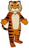 Trajes de mascote TIGRE DA ÍNDIA Roupa de personagem de desenho animado Terno Roupa de festa ao ar livre de Natal Tamanho adulto Vestuário de publicidade promocional