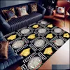 Ковры Creative Europe Type Type Classic Carpet Hardway Bipormat Anti -Slip Wanb Apress Water Kitchen Mat Rug Room Drop Dhvwn