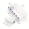 M03AS Mini Wireless BT Thermal Printer: Inkless HD Printer med 300DPI, perfekt för Intelligent Toys för barn!