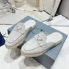 Espadrillas Scarpe firmate Luxury Sneaker Donna Scarpe casual Tela Mocassini in vera pelle Design classico Stivali Slipper Slides di top99 S401 007