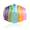 Tumblers 550 ml Unbreakable Frosted Sport Kettle Drinking Bottle Outdoor Portable Leaktät vatten med rep 230731