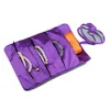 Jewelry Pouches Bags Oriental Silk Jewellery Roll Wrap Pouch Organizer Travel Storage Case230a