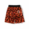 Bathing Ape Men's Shorts Summer Newyouth Camouflage Collaboration Tryckt Casual Pants Ape Pants