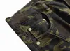 Calças Masculinas 2022 Moda Militar Camo Jeans Masculino Slim Trend Hip Hop Direct Army Green Pocket Goods Jeans Youth Brand Brand Z230731