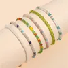 Bracelets de cheville Modyle bohème perles colorées pour les femmes été océan plage à la main étoile cheville Bracelet pied jambe bijoux cadeau