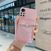 Cell Phone Cases Shockproof Silicone Card Holder Case For Huawei P30 P40 Mate 30 40 Nova 5 7 8 Pro Mobile Phone Cover Soft Clear Back Shell Slot x0731