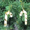 Dekoracje świąteczne Rok wiszący cukierki Cule Crutch Ozdoby Noel Xmas Decor do domu