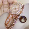 Other Watches Women Watches Quartz Diamond Luxury Watch Fashion Top Brand Wristwatch Fashion Watch Ladies Crystal Jewelry Rose Gold Watch J230728