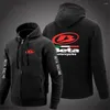 Men's Hoodies 2023 Beta Racing Motocross Motorcycle Solid Color Outdoor Hooded Sweatshirts Jackets Sports Zipper Coats Tops