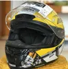 Hełm motocyklowy X14 Hełm Xfourteen R1 Pomaganiowe wydanie żółty kask Pełny twarz Racing Helmet L23124