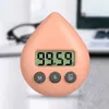 Timers Digital Kitchen Timer Water Drop Electronic Alarm Clock Color Waterproof Energy Saver Digital Timer For Shower Study Cook