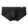 Onderbroek Mannen Pantie Dunne Ademende Slim Fit Zachte Ondergoed Slipje Ijs Gevoel Mannelijke Binnenkleding Kleding