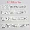 V8 V12 BITURBO Número Letras Tronco Traseiro Emblema Lateral Fender distintivo para Mercedes Benz C63 SL63 ML63 G63 amg275I