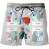Shorts pour hommes marque abstraite Graffiti Art décontracté séchage rapide hommes maillots de bain imprimé 3D bain plage pantalons courts maillots de bain