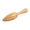 Spremiagrumi 1Pcs Spremiagrumi in legno Mini spremiagrumi Frutta Arancia Estrattore di succo di agrumi Alesatore Utensile da cucina multifunzionale