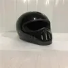 Nowy retro motocyklowy hełm Cafe Racer Full Face Moto Helmet Classic Model z zatwierdzoną kropką Motorbike235F
