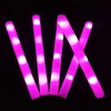 Andere evenementen Feestartikelen 20 stuks LED-schuim Katoen Glow Cheering Light Stick Neon Light Voor Feesten Dansen Muziek Festival Optreden Dj Bar 230729