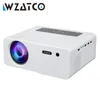 Outros eletrônicos WZATCO W1 1920 1080P 4K LED Projetor Smart WIFI Android 9 0 Proyector Home Theater Media Player de vídeo 6D Keystone Game Beamer 230731