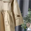 Designer -Babykinder Kleidung Kindermädchen Grabenbreaker Outwear Kleidung Herbst und Wintermantel tragen lose und komfortable Version von Mädchenjacken