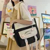Школьные сумки Joypsie Женская модная сумка мессенджера для девочек, школьная сумка, милая водонепроницаемая макияж кайи сладкая сумка для плеча колледжа Z230801