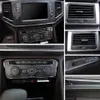 Для Volkswagen VW Teramont Atlas Interior Central Control Panel Ручка дверная ручка наклейки на углеродное волокно наклейка