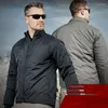 Hunting Jackets Tactical Jacket Men Outdoor Hiking Paintball Military Windbreaker Multi-pocket Coats Hooded Combat