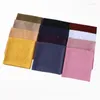 Foulards Transfrontalier Pure Color Encryption Voile Drilling Starry Square Scarf Malaysia One Piece Drop Veil Gauz