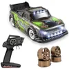 كهربائي RC Car Wltoys XK 284131 عالية السرعة 30km H على سباق الطرق مع عجلة الانجراف الاختيارية 2 4GHz 4WD 1 28 الهيكل المعدني RC RTR 230731