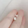 Stud Oorbellen Eenvoudig Ontwerp Maan Ster Voor Vrouwen Koreaanse Kitten Liefde Hart Vlinder Oor Piercing Minimalistische Sieraden